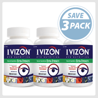 Ivizon Extra Strength 60 Vcaps - 3 PACK