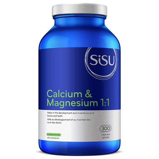 Sisu Calcium & Magnesium 1:1 300 Capsules