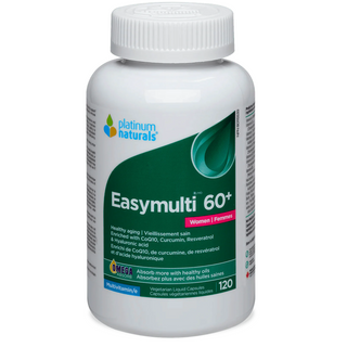 Platinum Naturals Easymulti 60+ For Women 120 Softgels