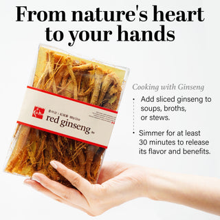 Sahm Canadian Dried Red Ginseng Baby Root 100 g (3.5 oz)