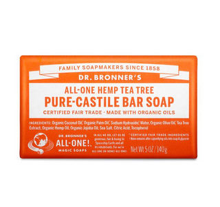 Dr. Bronner's Pure Castile Bar Soap Tea tree