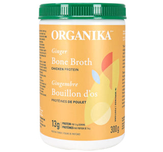 Organika Bone Broth Chicken Ginger Powder 300g