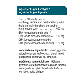 Genuine Health Omega3 120 Softgels