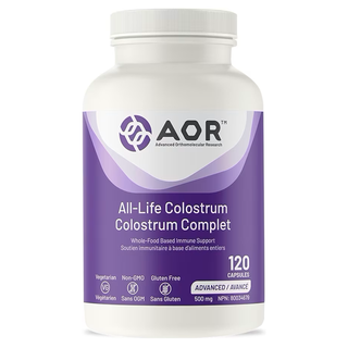 AOR All-Life Colostrum 500mg 120 Capsules