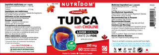 Nutridom Tudca with Choline 250mg 60 Vcaps