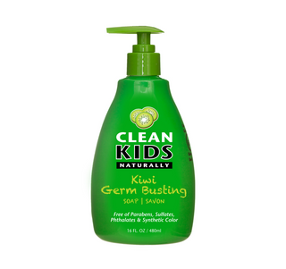 Clean Kids Naturally Kiwi Germ Busting Soap 480ml