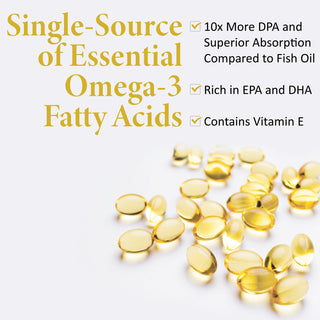 뉴펀들랜드 하프물범 오일, 오메가-3, 500mg, DPA, DHA, EPA, 소프트젤 120정