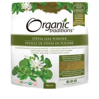 Organic Traditions Stevia Leaf Powder 100g