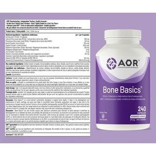 AOR Bone Basics 271mg 240 Capsules