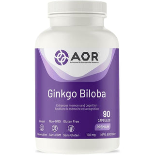 AOR Ginkgo Biloba 120mg 90 Capsules