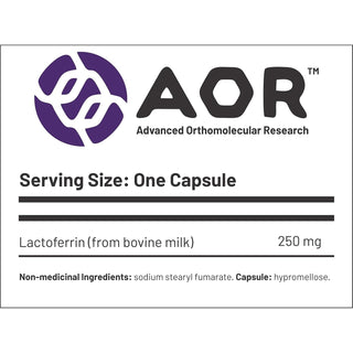 AOR Lactoferrin-250 250mg 60 Capsules