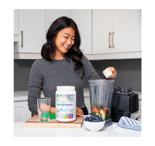 제뉴인 헬스 발효 유기농 비건 단백질 + 바닐라 900g