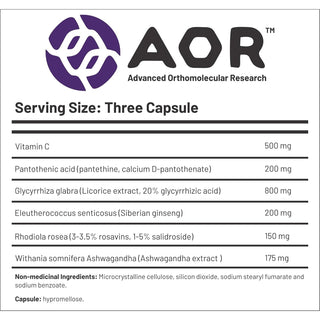 AOR Ortho Adapt Vegan 675mg 90캡슐