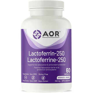 AOR Lactoferrin-250 250mg 60 Capsules