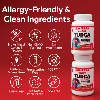 Nutridom Tudca with Choline 250mg 60 Vcaps