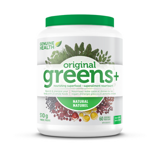 제뉴인 헬스 Greens + 510g (네츄럴)