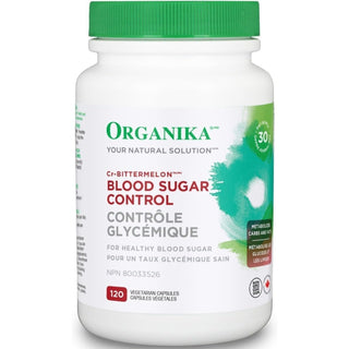 Organika Blood Sugar Control (Cr- Bittermelon) 120 Veggie Capsules