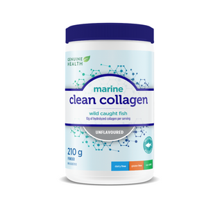 Genuine Health Clean Collagen Marine Unflavoured Powder 210g