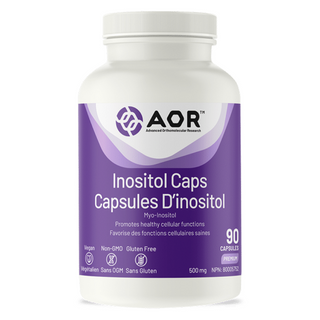 AOR Inositol Caps 500mg 90 Capsules