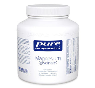 Pure Encapsulations Magnesium Glycinate 120mg 180 Veggie Capsules