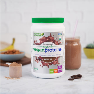 Genuine Health 发酵有机素食蛋白 + 巧克力 600 克