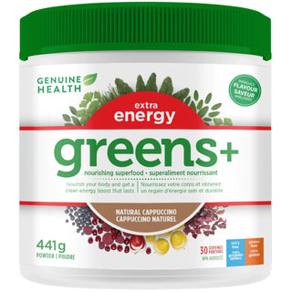 正品 Health Greens + Extra Energy 卡布奇诺粉 445g