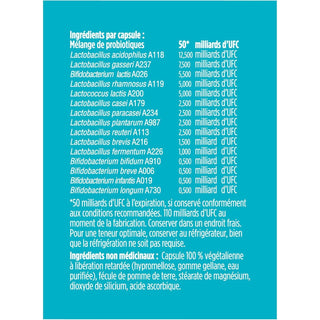 Genuine Health, Advanced Gut Health Probiotic Women's Daily 50 Billion CFU, 60 Capsules