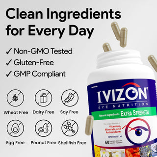 Ivizon Extra Strength 60 Vcaps - 2 PACK