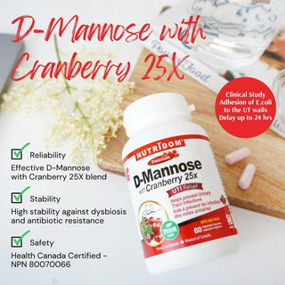 Women&#39;s Probiotics with D-Mannose