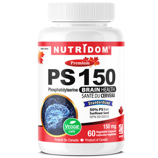 Nutridom PS-150 (Phosphatidylserine), 150mg, 60 Vcaps