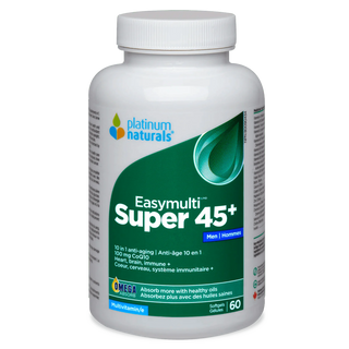 Platinum Naturals Easymulti Super 45+ For Men 60 Softgels