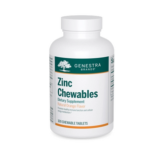 Genestra Zinc Chewables Natural Orange 100 Chewable Tablets