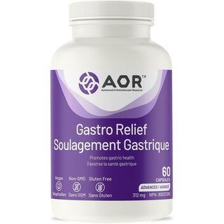 AOR Gastro Relief 312mg 60 Capsules