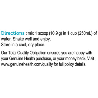 Genuine Health Fermented Organic Gut Superfoods Unsweetened & Unflavoured 229g