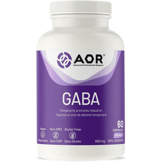 AOR GABA 600mg 60 Capsules