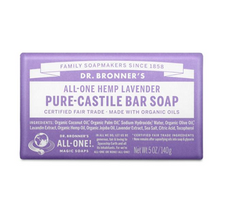 Dr. Bronner's Pure Castile Bar Soap lavender