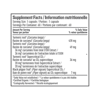 Botanica Turmeric Liquid 60 Capsules