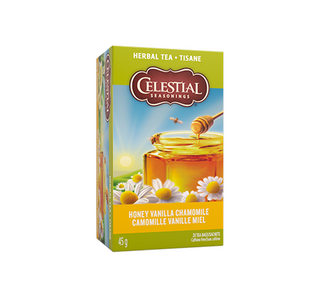 Celestial Seasoning Herbal Tea - Honey Vanilla Chamomile 45g (20 Tea Bags)