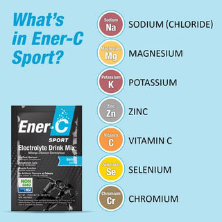 Ener-C Sport Electrolyte Drink Mix - Mixed Berry 12 packs