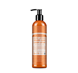 Dr. Bronner's Organic hand & body lotion (Orange & Lavender) 237ml