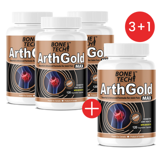 Arthgold Max 850 毫克 120 粒素食胶囊 - 3 包