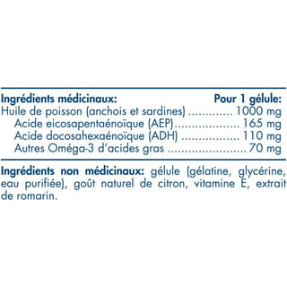 Nordic Naturals 오메가3 120 소프트 젤(레몬)