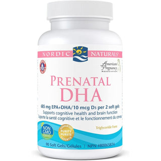 Nordic Naturals Prenatal DHA 90 Softgels