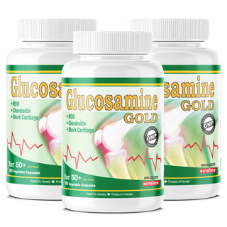 Glucosamine Gold 860 mg 180 Vcaps - 3 PACK