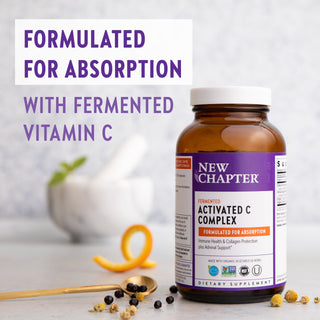 New Chapter Fermented Activated C Complex 30 tablets