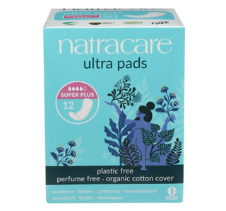 Natracare Ultra Pads Super Plus - 12 片