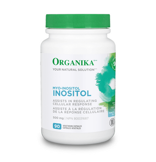 Organika Inositol (MYO-Inositol) 500mg Veggi 90 Capsules