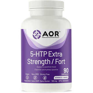AOR 5-HTP 엑스트라 스트렝스 90 식물성 캡슐