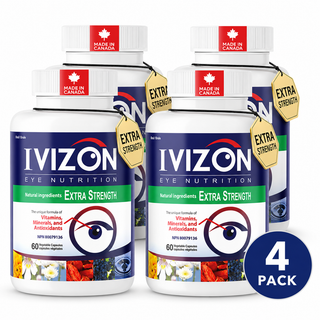 Ivizon Extra Strength 60 Vcaps - 4 PACK