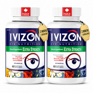 Ivizon Extra Strength 60 Vcaps - 2 PACK
